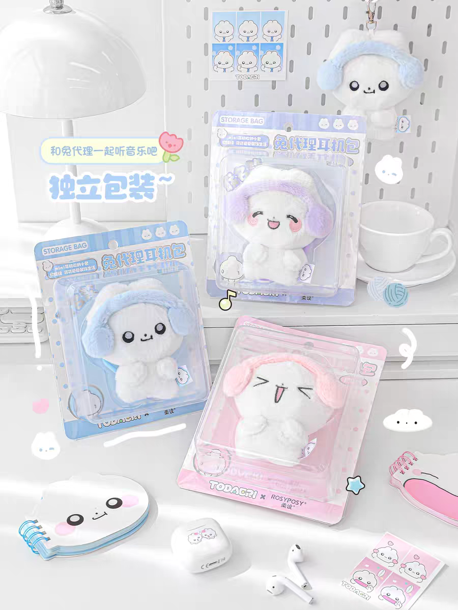 RosyPosy Rabbit Earphone Case  Charm