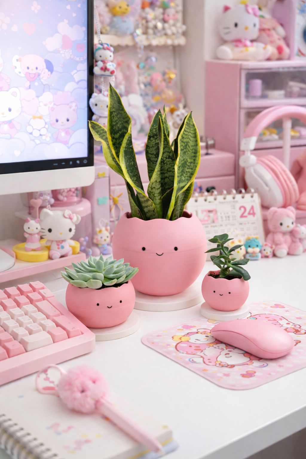 Smiley Planter Pots