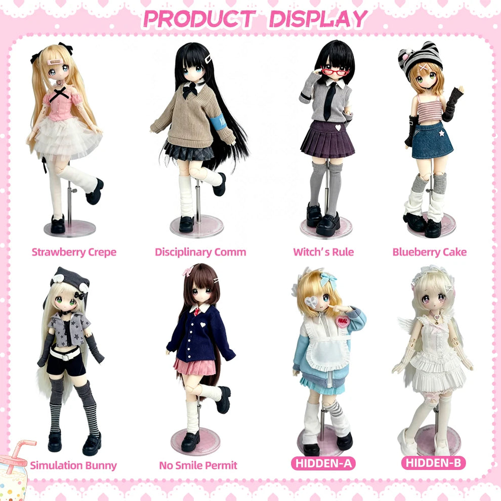 Don't Touch My Bangs Mimi 1/6 BJD Blindbox
