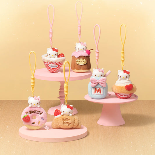 Hello Kitty Afternoon Tea Aromatherapy Series Blind Box Pendant