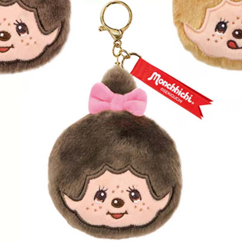 Gacha Capsule Toy | Monchichi Face Plush Toy
