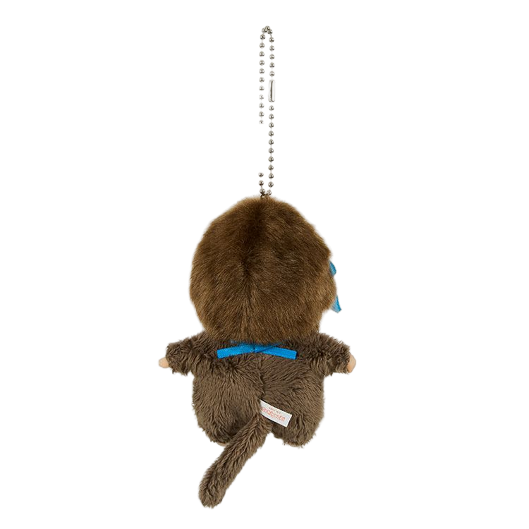 MONCHHICHI Bebichhichi Blue Idol Girl Mascot Holder Keychain
