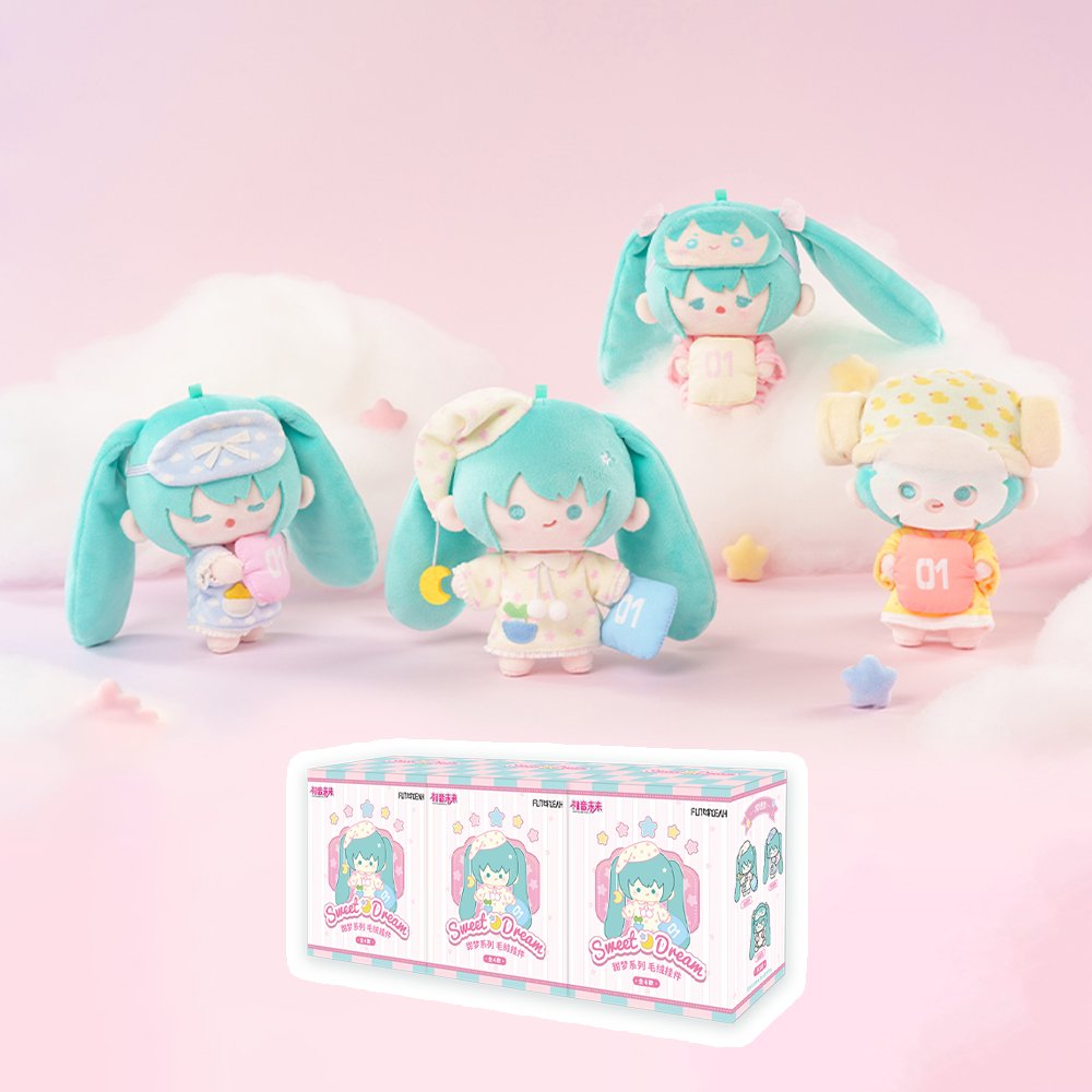 Hatsune Miku Sweet Dream Plush Blind Box On Show