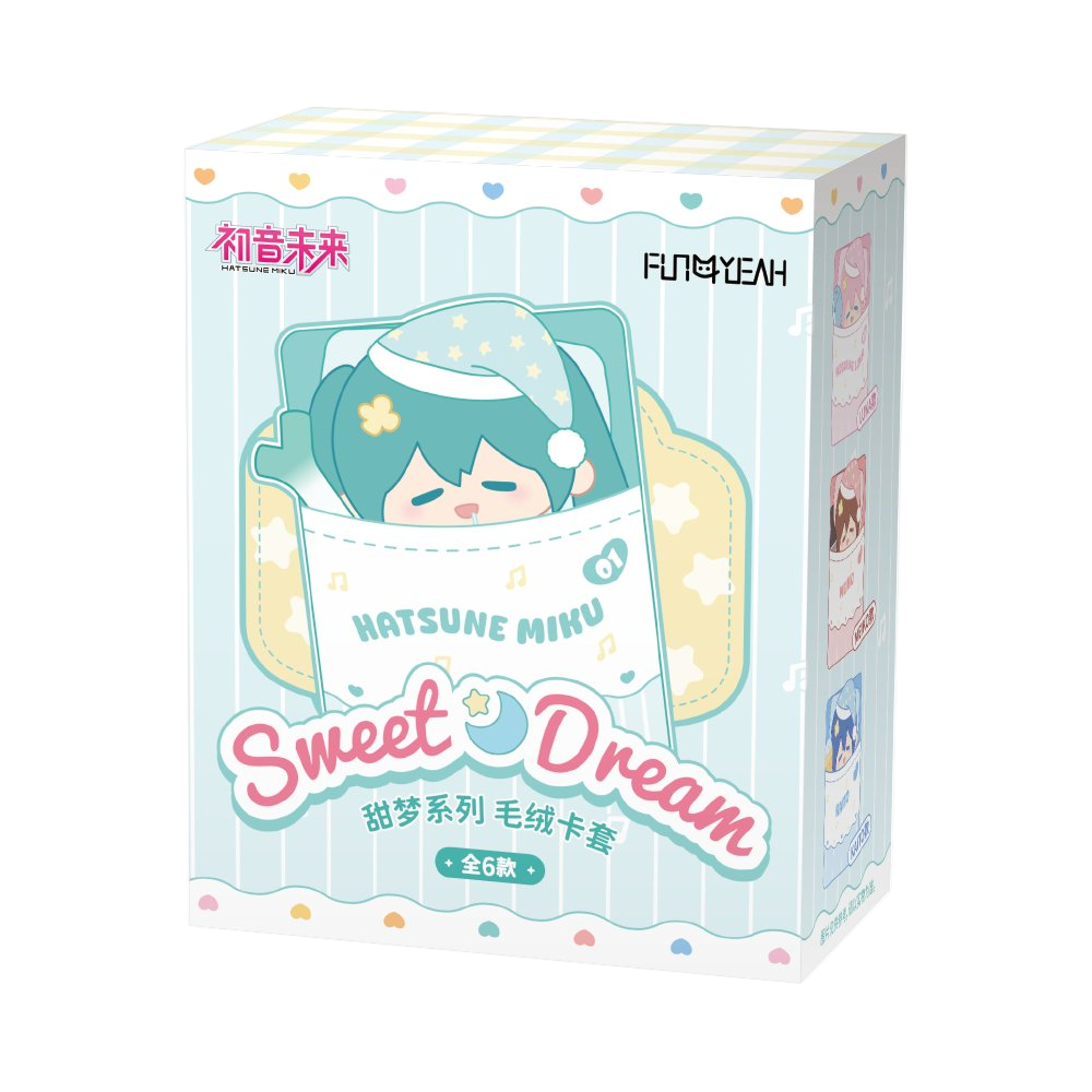 Hatsune Miku Plush Card Holder – Sweet Dreams Series