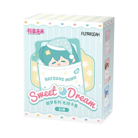 Hatsune Miku Plush Card Holder – Sweet Dreams Series