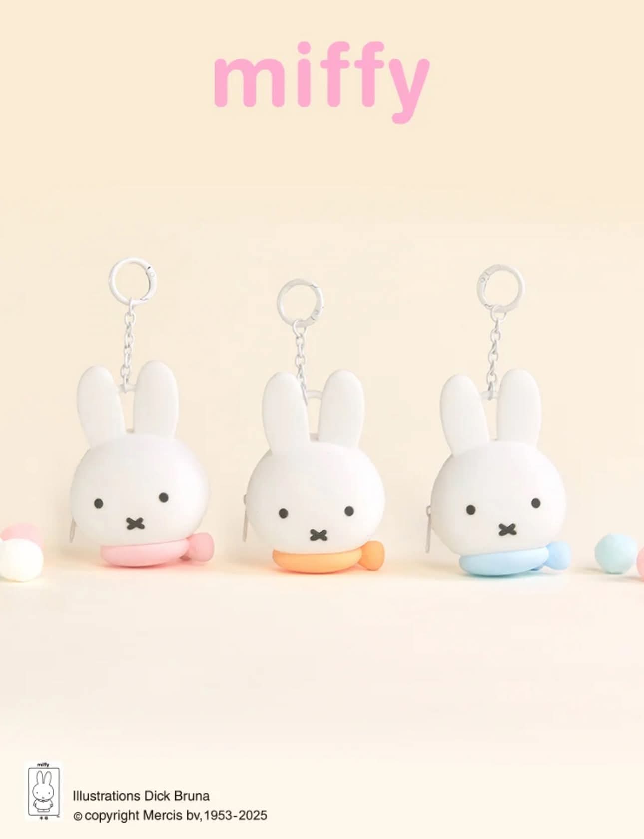 Miffy Silicone Earphone Bag series Blind Box